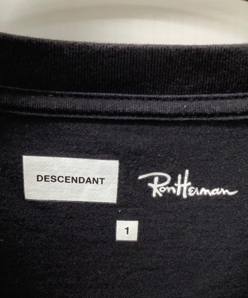 DESCENTE（デサント）DESCENTE (デサント) Ron Herman (ロンハーマン) 半袖Tシャツ ブラック サイズ:1の古着・服飾アイテム