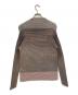 ISSEY MIYAKE (イッセイミヤケ) 長袖カットソー ピンク×グレー サイズ:2：15000円