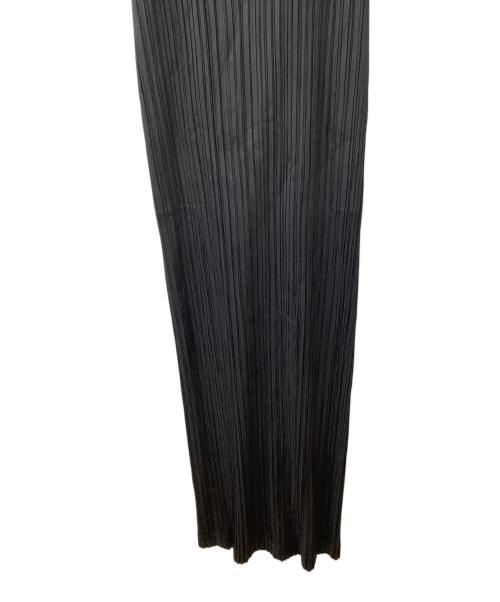 PLEATS PLEASE（プリーツプリーズ）PLEATS PLEASE (プリーツプリーズ) サスペンダースカート ブラック サイズ:3の古着・服飾アイテム