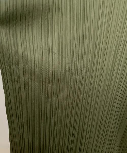 PLEATS PLEASE（プリーツプリーズ）PLEATS PLEASE (プリーツプリーズ) 長袖ワンピース グリーン サイズ:5の古着・服飾アイテム