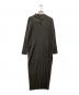 PLEATS PLEASE（プリーツプリーズ）の古着「長袖ワンピース」｜グレー
