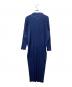 PLEATS PLEASE (プリーツプリーズ) 長袖ワンピース ブルー サイズ:3：36000円