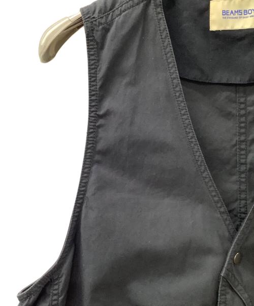 BEAMS BOY（ビームスボーイ）BEAMS BOY (ビームスボーイ) ベスト ブラック サイズ:Freeの古着・服飾アイテム