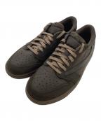 NIKE×Travis Scottナイキ×トラヴィススコット）の古着「AIR JORDAN 1 LOW(エアジョーダン1）」｜ブラウン