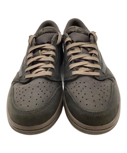 NIKE（ナイキ）NIKE (ナイキ) Travis Scott (トラヴィススコット) AIR JORDAN 1 LOW(エアジョーダン1） ブラウン サイズ:US9.5の古着・服飾アイテム