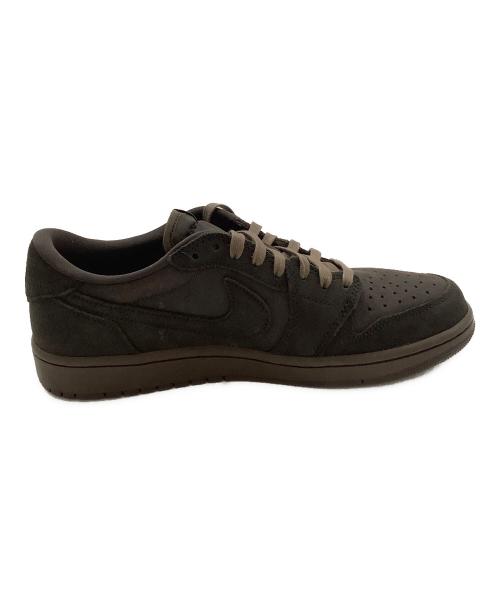 NIKE（ナイキ）NIKE (ナイキ) Travis Scott (トラヴィススコット) AIR JORDAN 1 LOW(エアジョーダン1） ブラウン サイズ:US9.5の古着・服飾アイテム