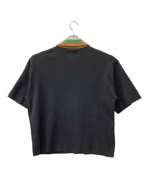 UNITED TOKYO（ユナイテッドトーキョー）UNITED TOKYO (ユナイテッドトーキョー) ポロシャツ ブラック サイズ:1の古着・服飾アイテム