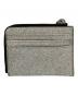 MARC JACOBS (マークジェイコブス) コーテッド グリッター トップジップウォレット シルバー：10000円