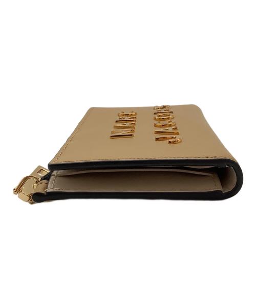 MARC JACOBS（マークジェイコブス）MARC JACOBS (マークジェイコブス) Slim Bifold Wallet ベージュの古着・服飾アイテム