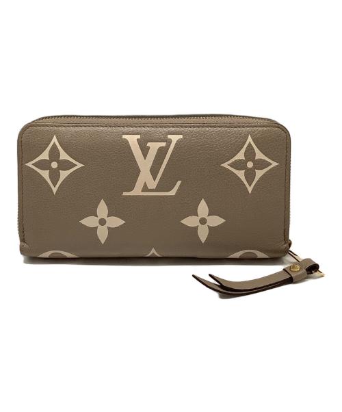 LOUIS VUITTON（ルイ ヴィトン）LOUIS VUITTON (ルイ ヴィトン) モノグラム・アンプラントジッピー ウォレット バイカラーの古着・服飾アイテム