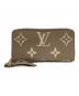LOUIS VUITTON（ルイ ヴィトン）の古着「モノグラム・アンプラントジッピー ウォレット」｜バイカラー