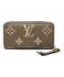 LOUIS VUITTON (ルイ ヴィトン) モノグラム・アンプラントジッピー ウォレット バイカラー：70000円