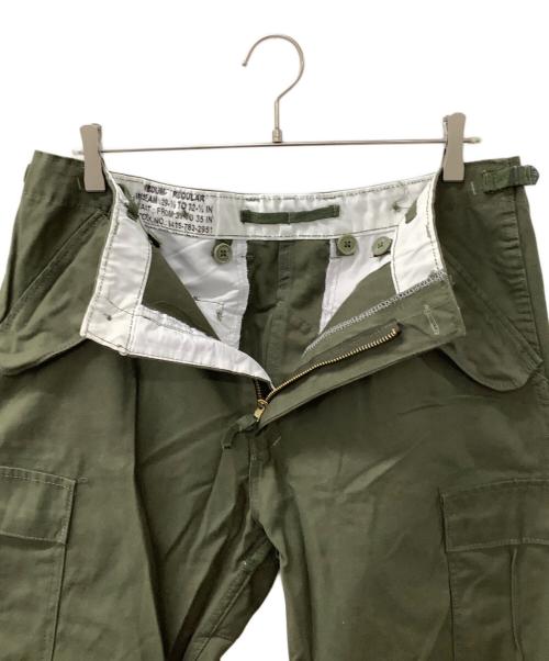 US ARMY（ユーエスアーミー）US ARMY (ユーエスアーミー) M-65 FIELD PANTS オリーブ サイズ:Mの古着・服飾アイテム
