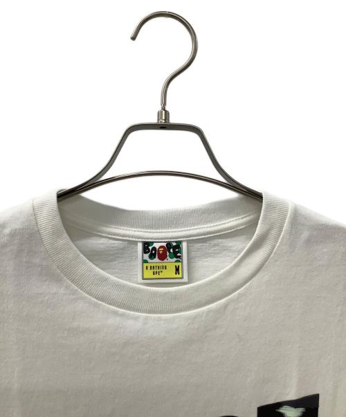 A BATHING APE（アベイシングエイプ）A BATHING APE (アベイシングエイプ) 半袖カットソー ホワイト サイズ:Mの古着・服飾アイテム