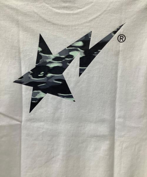 A BATHING APE（アベイシングエイプ）A BATHING APE (アベイシングエイプ) 半袖カットソー ホワイト サイズ:Mの古着・服飾アイテム
