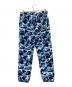A BATHING APE (アベイシングエイプ) ABC CAMO SHARK REGULAR FIT SWEAT PANTS ブルー サイズ:L：18000円