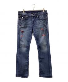 TRUE RELIGION（トゥルー レリジョン）の古着「デニムパンツ」｜インディゴ