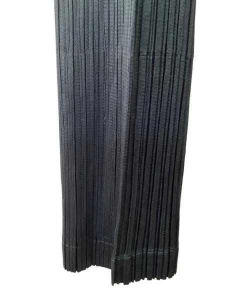 PLEATS PLEASE（プリーツプリーズ）PLEATS PLEASE (プリーツプリーズ) 長袖ワンピース ブルー サイズ:3の古着・服飾アイテム