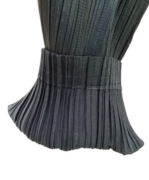 PLEATS PLEASE（プリーツプリーズ）PLEATS PLEASE (プリーツプリーズ) 長袖ワンピース ブルー サイズ:3の古着・服飾アイテム