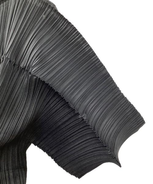 PLEATS PLEASE（プリーツプリーズ）PLEATS PLEASE (プリーツプリーズ) 半袖カットソー ブラック サイズ:-の古着・服飾アイテム