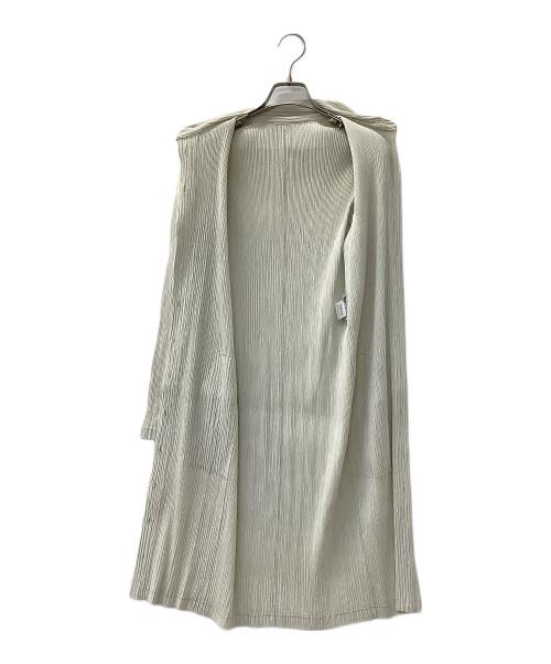 ISSEY MIYAKE（イッセイミヤケ）ISSEY MIYAKE (イッセイミヤケ) 長袖ワンピース ライトグレー サイズ:Mの古着・服飾アイテム