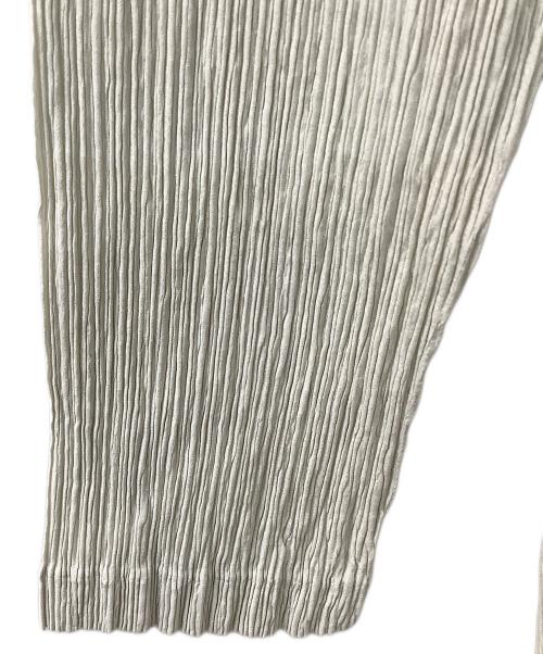 ISSEY MIYAKE（イッセイミヤケ）ISSEY MIYAKE (イッセイミヤケ) 長袖ワンピース ライトグレー サイズ:Mの古着・服飾アイテム