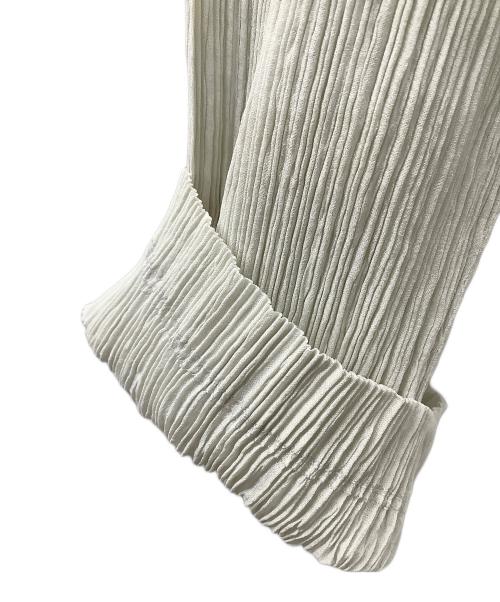 ISSEY MIYAKE（イッセイミヤケ）ISSEY MIYAKE (イッセイミヤケ) 長袖ワンピース ライトグレー サイズ:Mの古着・服飾アイテム