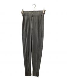 PLEATS PLEASE（プリーツプリーズ）の古着「SPACE ROCK PANTS」｜グレー