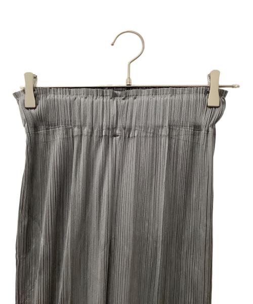 PLEATS PLEASE（プリーツプリーズ）PLEATS PLEASE (プリーツプリーズ) SPACE ROCK PANTS グレー サイズ:3の古着・服飾アイテム