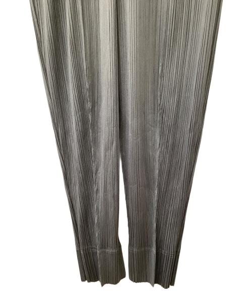 PLEATS PLEASE（プリーツプリーズ）PLEATS PLEASE (プリーツプリーズ) SPACE ROCK PANTS グレー サイズ:3の古着・服飾アイテム