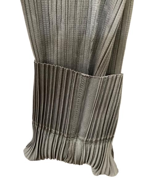 PLEATS PLEASE（プリーツプリーズ）PLEATS PLEASE (プリーツプリーズ) SPACE ROCK PANTS グレー サイズ:3の古着・服飾アイテム