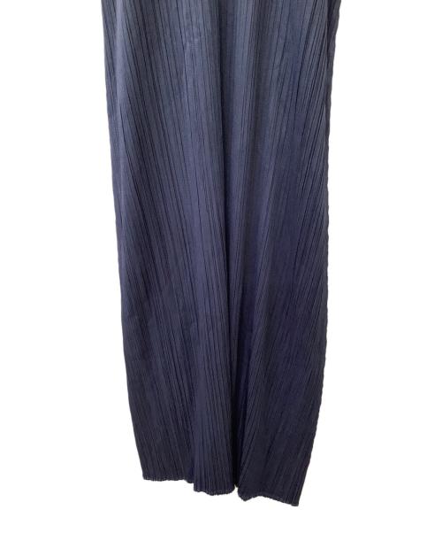 PLEATS PLEASE（プリーツプリーズ）PLEATS PLEASE (プリーツプリーズ) ノースリーブ・キャミソールワンピース ブルー サイズ:3の古着・服飾アイテム