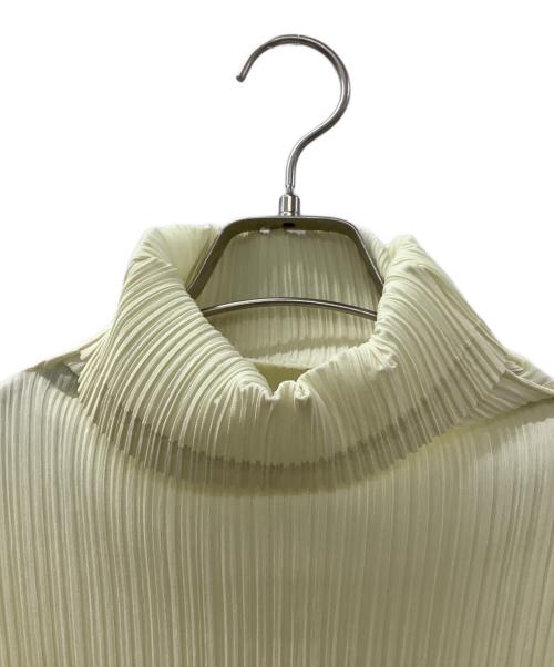 PLEATS PLEASE（プリーツプリーズ）PLEATS PLEASE (プリーツプリーズ) 半袖カットソー イエロー サイズ:3の古着・服飾アイテム