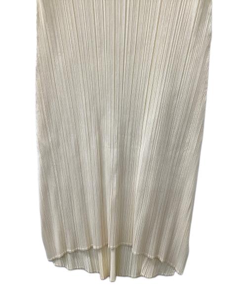 PLEATS PLEASE（プリーツプリーズ）PLEATS PLEASE (プリーツプリーズ) ノースリーブ・キャミソールワンピース イエロー サイズ:3の古着・服飾アイテム