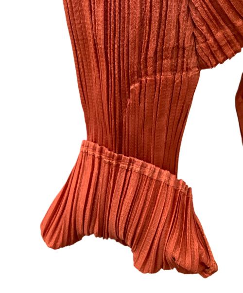 PLEATS PLEASE（プリーツプリーズ）PLEATS PLEASE (プリーツプリーズ) 半袖カットソー オレンジ サイズ:3の古着・服飾アイテム