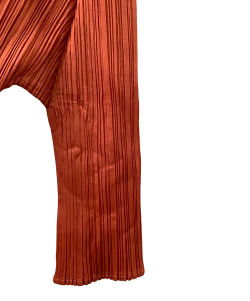 PLEATS PLEASE（プリーツプリーズ）PLEATS PLEASE (プリーツプリーズ) 半袖カットソー オレンジ サイズ:3の古着・服飾アイテム