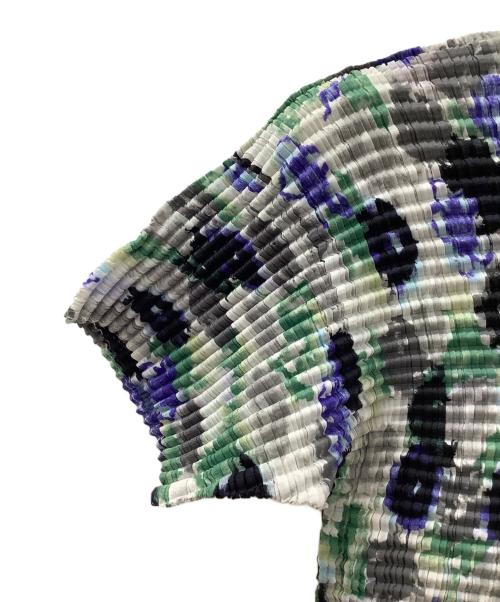 ISSEY MIYAKE（イッセイミヤケ）ISSEY MIYAKE (イッセイミヤケ) 半袖カットソー マルチカラー サイズ:Mの古着・服飾アイテム