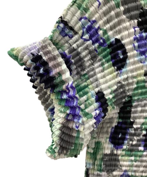 ISSEY MIYAKE（イッセイミヤケ）ISSEY MIYAKE (イッセイミヤケ) 半袖カットソー マルチカラー サイズ:Mの古着・服飾アイテム