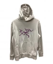 ARC'TERYX×PALACE（アークテリクス×パレス）の古着「コラボプルオーバーパーカ」｜グレー