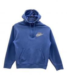 SUPREME×NIKE（シュプリーム×ナイキ）の古着「プルオーバーパーカー」｜ブルー