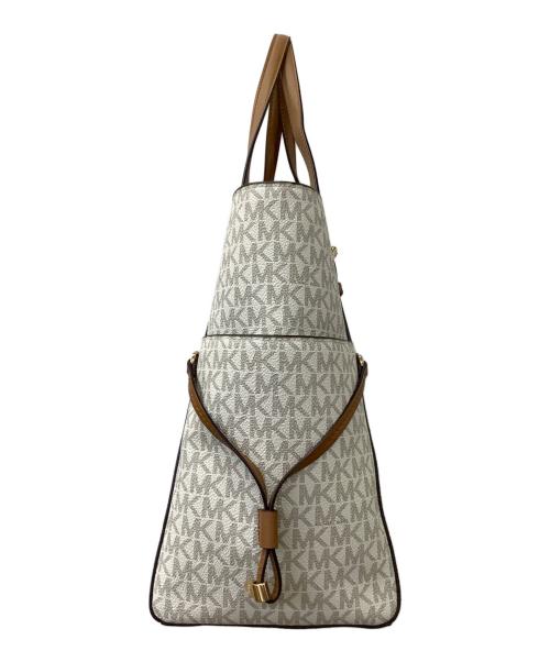 MICHAEL KORS（マイケルコース）MICHAEL KORS (マイケルコース) MKシグネイチャー ベージュ×ブラウン 未使用品の古着・服飾アイテム