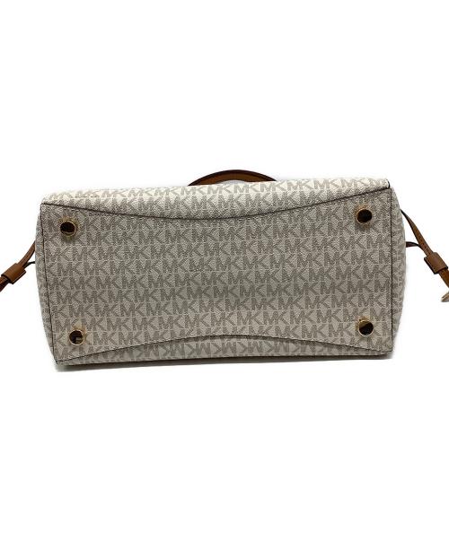 MICHAEL KORS（マイケルコース）MICHAEL KORS (マイケルコース) MKシグネイチャー ベージュ×ブラウン 未使用品の古着・服飾アイテム