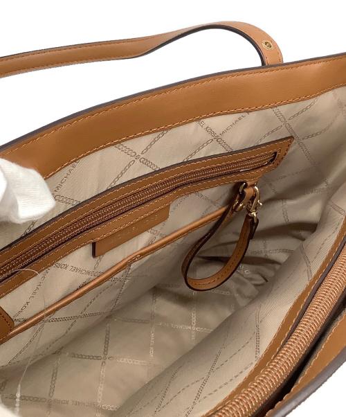 MICHAEL KORS（マイケルコース）MICHAEL KORS (マイケルコース) MKシグネイチャー ベージュ×ブラウン 未使用品の古着・服飾アイテム
