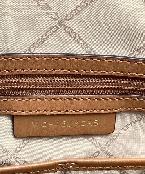 MICHAEL KORS（マイケルコース）MICHAEL KORS (マイケルコース) MKシグネイチャー ベージュ×ブラウン 未使用品の古着・服飾アイテム