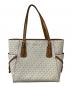 MICHAEL KORS（マイケルコース）の古着「MKシグネイチャー」｜ベージュ×ブラウン