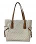 MICHAEL KORS (マイケルコース) MKシグネイチャー ベージュ×ブラウン 未使用品：10000円
