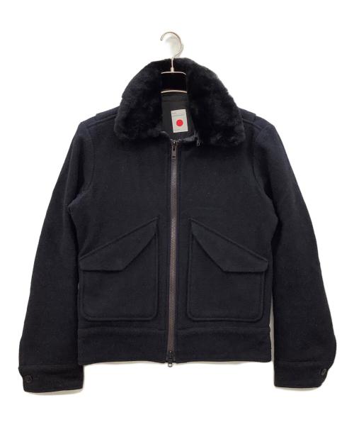 MARKA（マーカ）MARKA (マーカ) ウールフライトジャケット ブラック サイズ:1の古着・服飾アイテム