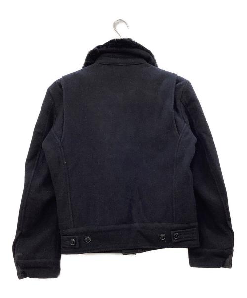 MARKA（マーカ）MARKA (マーカ) ウールフライトジャケット ブラック サイズ:1の古着・服飾アイテム