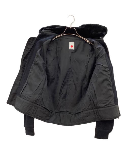 MARKA（マーカ）MARKA (マーカ) ウールフライトジャケット ブラック サイズ:1の古着・服飾アイテム