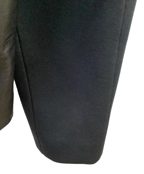 EMPORIO ARMANI（エンポリオ アルマーニ）EMPORIO ARMANI (エンポリオ アルマーニ) レザージャケット ブラック サイズ:XXLの古着・服飾アイテム